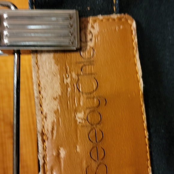 SEE BY CHLOE Dark Blue Denim Skirt US 8 Made In Italy GUC - Picture 13 of 16